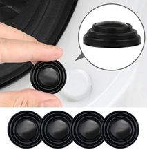 4Pcs Car Door Shock Absorber Gasket Sticker For Car Trunk Sound Insulation Pad Universal Shockproof Thickening Buffer Cushion